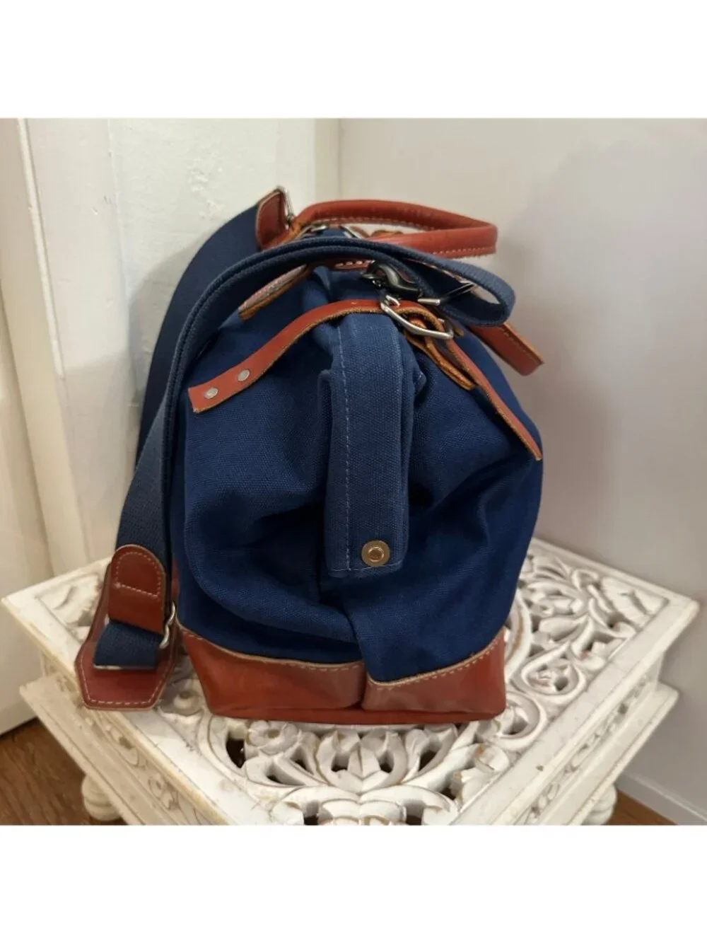 BillyKirk x J.S. Homestead carryall duffel weekender bag